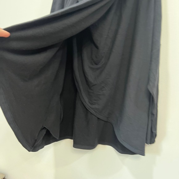 Athleta Purana Wrap Sweatshirt 3XL NWT $89 Gray Cris Cross Hood Knit - Picture 5 of 10